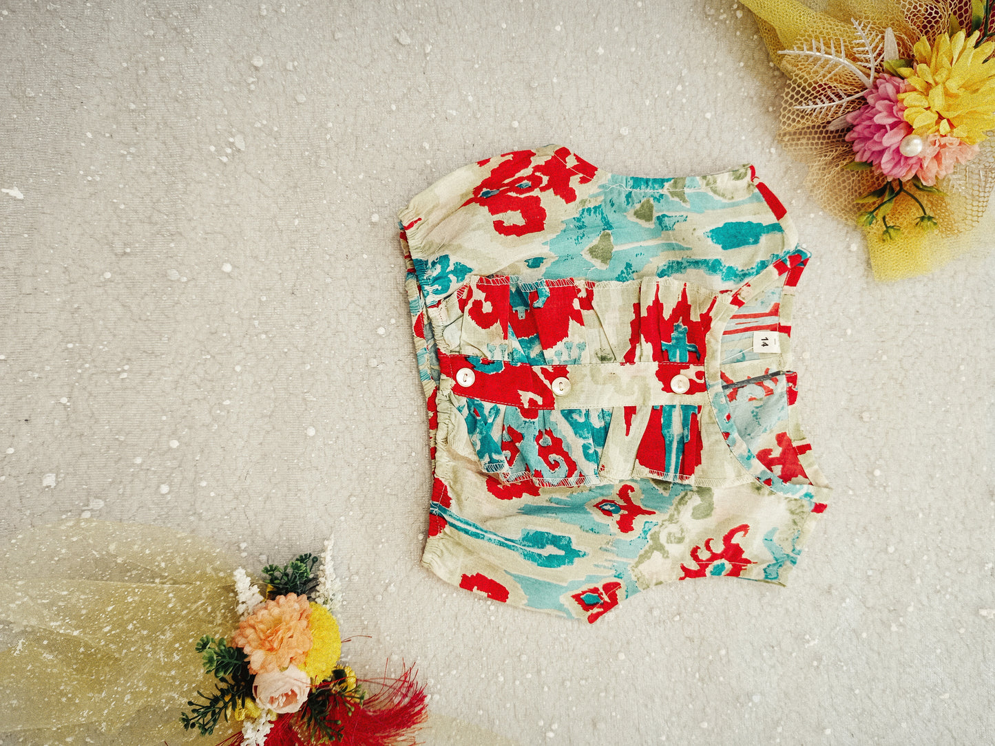 Abstract Print Cord set for girls